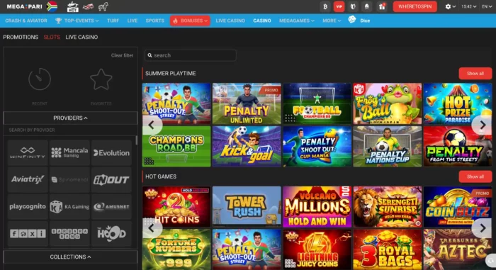 Megapari Casino Casino Za