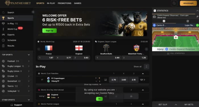 Pantherbet Casino Sports