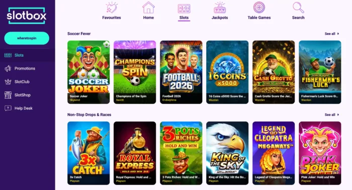 Slotbox Casino Slots